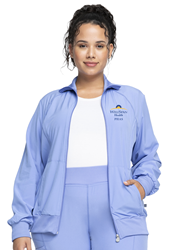 11625- Cherokee Womens Zip Front Warm-Up Jacket   