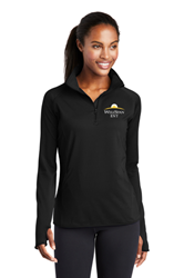 11957- Sport-Tek® Ladies Sport-Wick® Stretch 1/2-Zip Pullover  