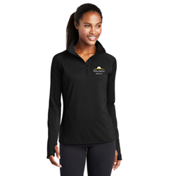 12142- Sport-Tek® Ladies Sport-Wick® Stretch 1/2-Zip Pullover   