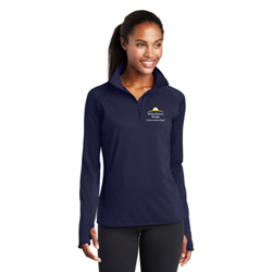 13414- Sport-Tek® Ladies Sport-Wick® Stretch 1/2-Zip Pullover  