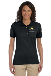 2021- Jerzees Ladies 5.6 oz. SpotShield™ Jersey Polo 