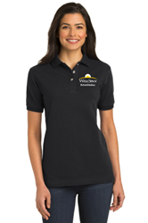 2021- Port Authority® Ladies Heavyweight Cotton Pique Polo 