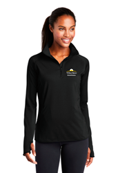 2021- Sport-Tek® Ladies Sport-Wick® Stretch 1/2-Zip Pullover   