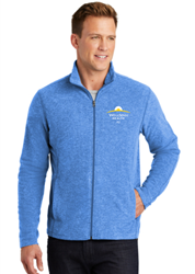 A2-Port Authority® Heather Microfleece Full-Zip Jacket  