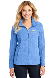 A2-Port Authority® Ladies Heather Microfleece Full-Zip Jacket 