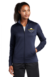 B1- Sport-Tek Ladies Sport-Wick Fleece Full-Zip Jacket  