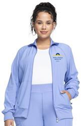 CCU- Cherokee Womens Zip Front Warm-Up Jacket   