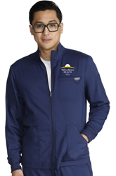 CCU- Cherokee Workwear Revolution Unisex Zip Front Jacket   