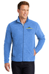 CCU-Port Authority® Heather Microfleece Full-Zip Jacket   