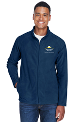 NO- Team 365 Mens Campus Microfleece Jacket     