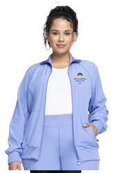 OR- Cherokee Womens Zip Front Warm-Up Jacket     