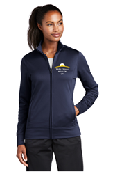 OR- Sport-Tek Ladies Sport-Wick Fleece Full-Zip Jacket     