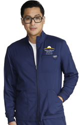 SCHF- Cherokee Workwear Revolution Unisex Zip Front Jacket      