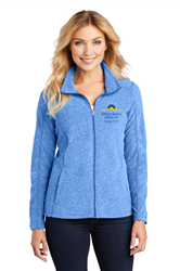 SCHF-Port Authority® Ladies Heather Microfleece Full-Zip Jacket    