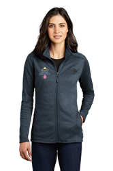 8882-The North Face Ladies Skyline Full-Zip Fleece Jacket 